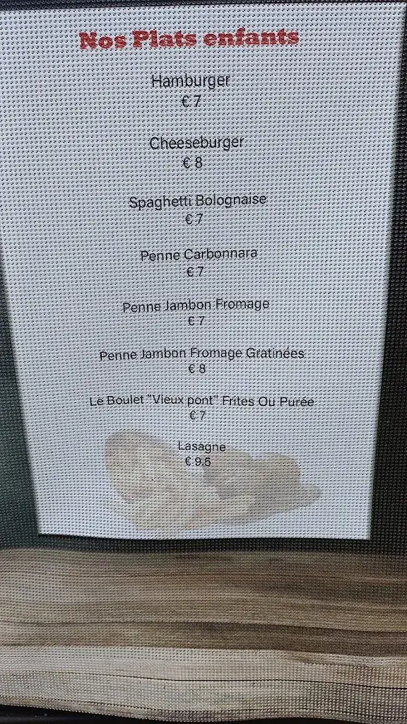 Menu_Restaurant brasserie du Vieux Pont_Trois-Ponts_image_4