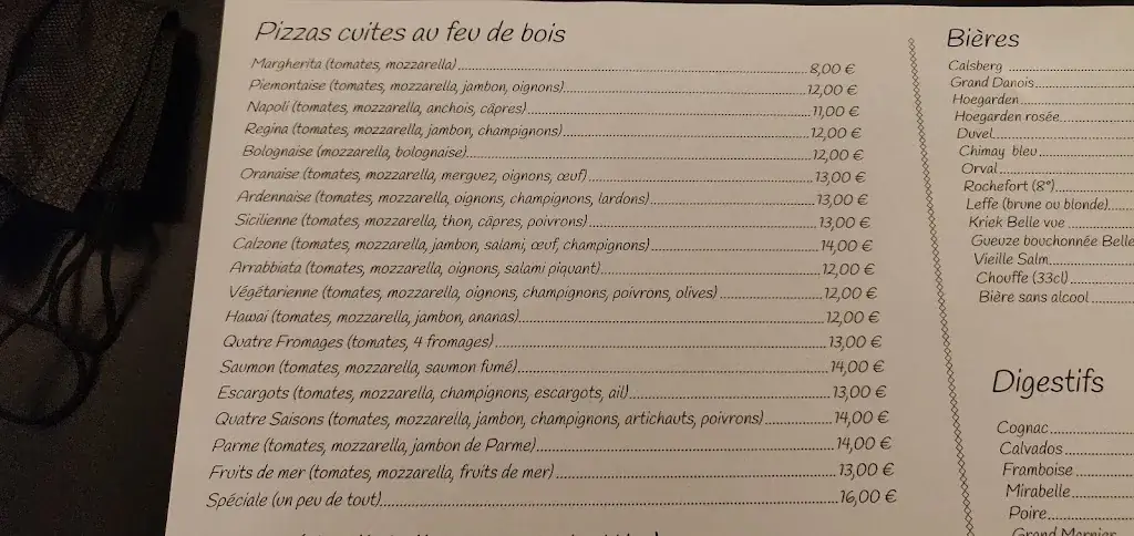 Menü_L' Origan_Trois-Ponts_Bild_2