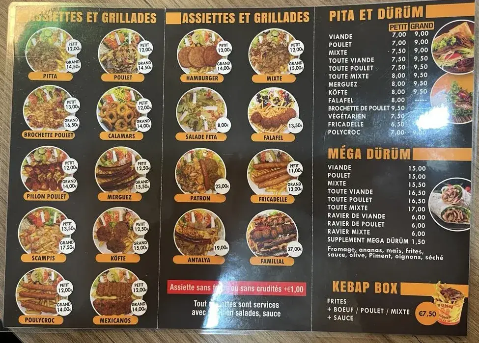 Menu_Chez Tahsim_Trois-Ponts_image_2