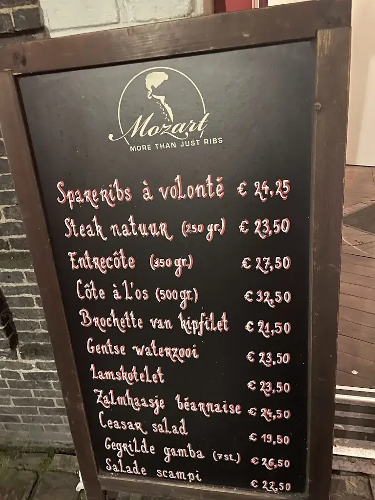 Menü_Mozart Restaurant Brugge_Brugge_Bild_3