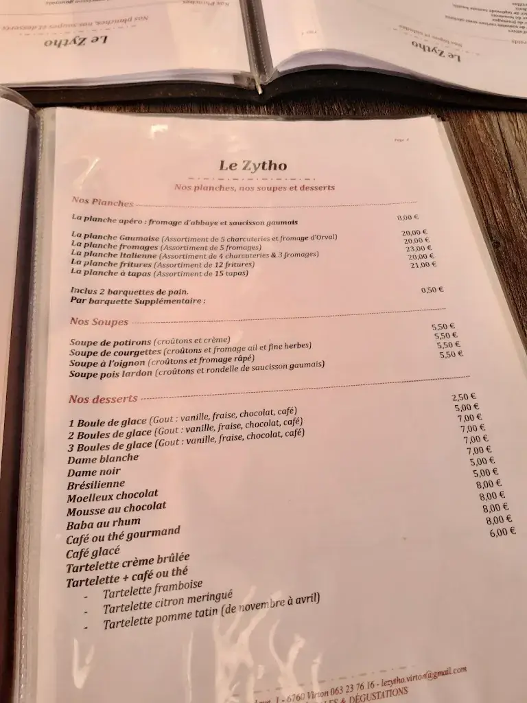 Menu_Le zytho_Virton_image_2