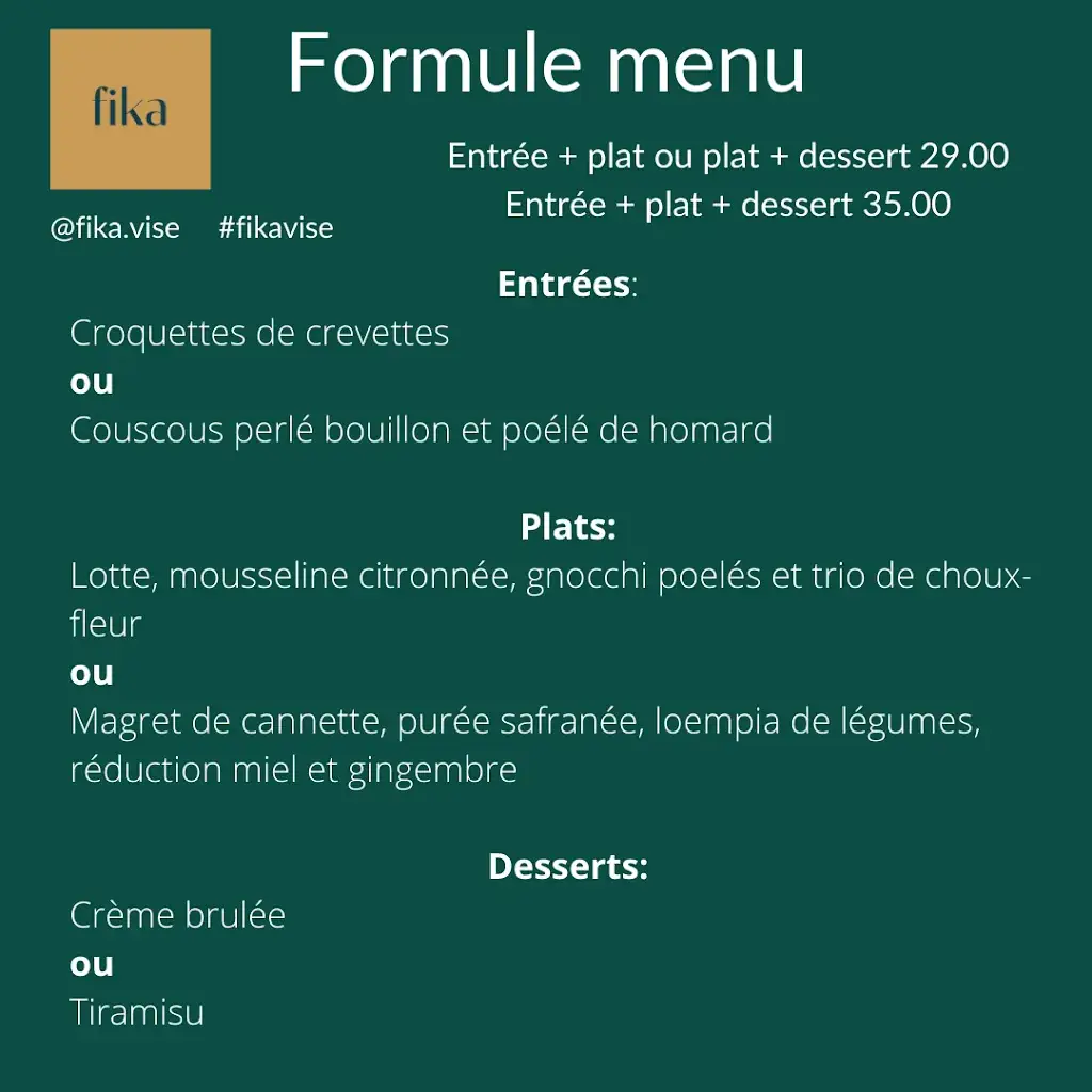 Menu_Fika Visé_Visé_image_2