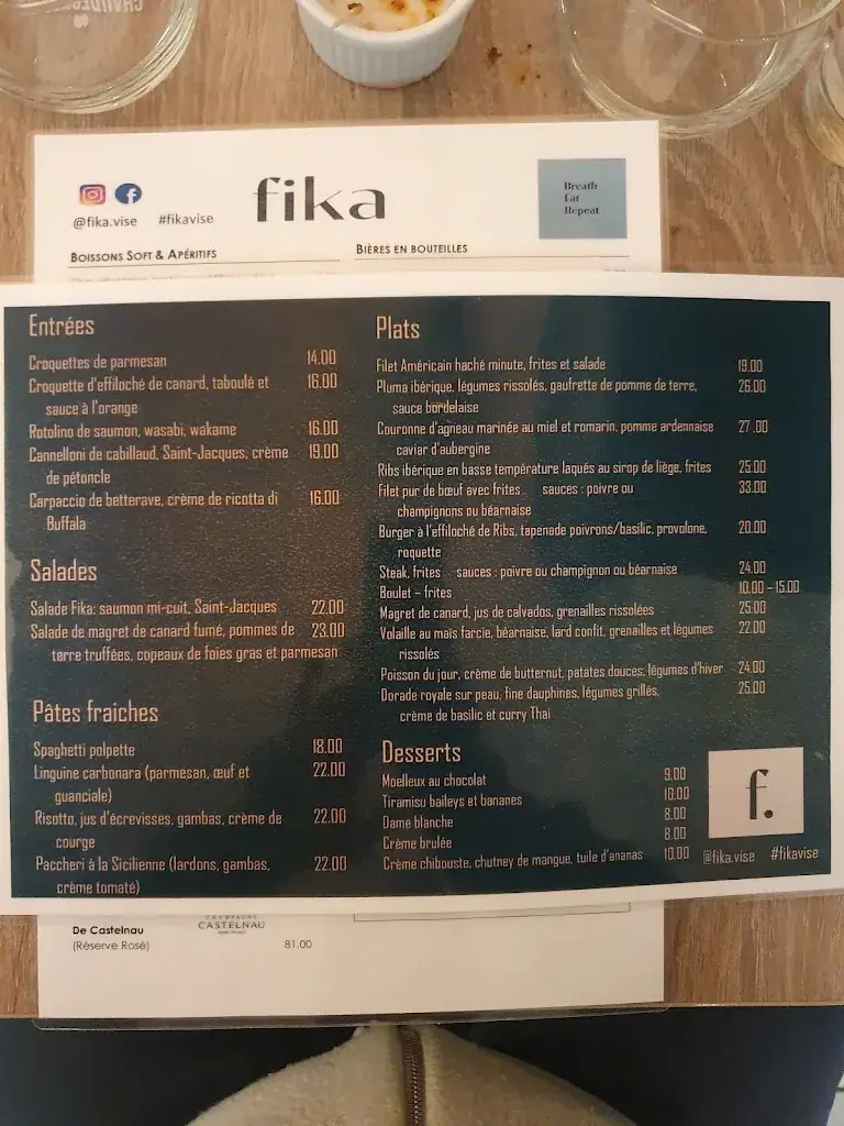 Menu_Fika Visé_Visé_image_4