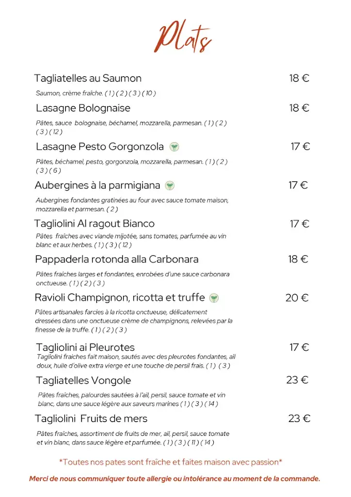 Menü_Le Prestige Waremme_Waremme_Bild_1