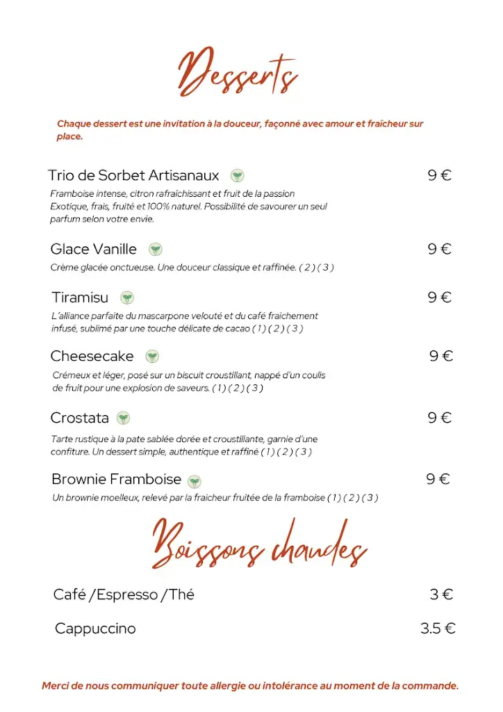 Menü_Le Prestige Waremme_Waremme_Bild_2