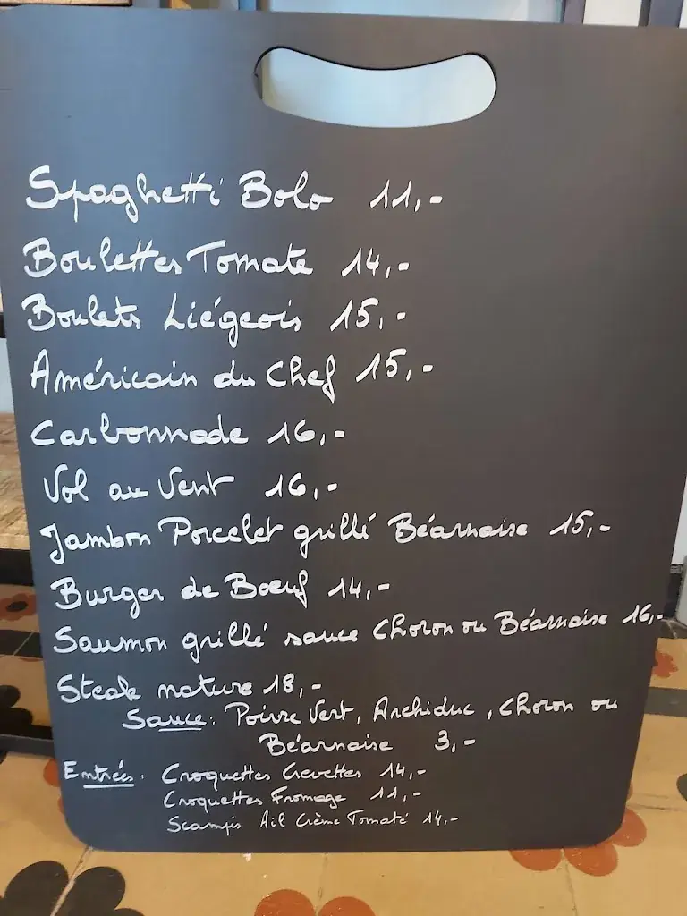 Menu_Le relais chez Jean-Phi_Wasseiges_image_1