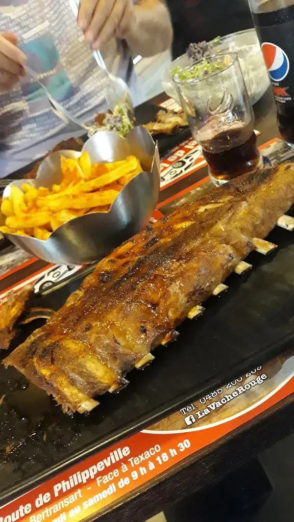 Menü_La Vache Rouge restaurant_Walcourt_Bild_8