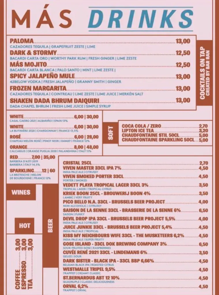 Menü_Más Brugge_Brugge_Bild_3