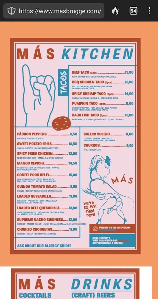 Menü_Más Brugge_Brugge_Bild_4