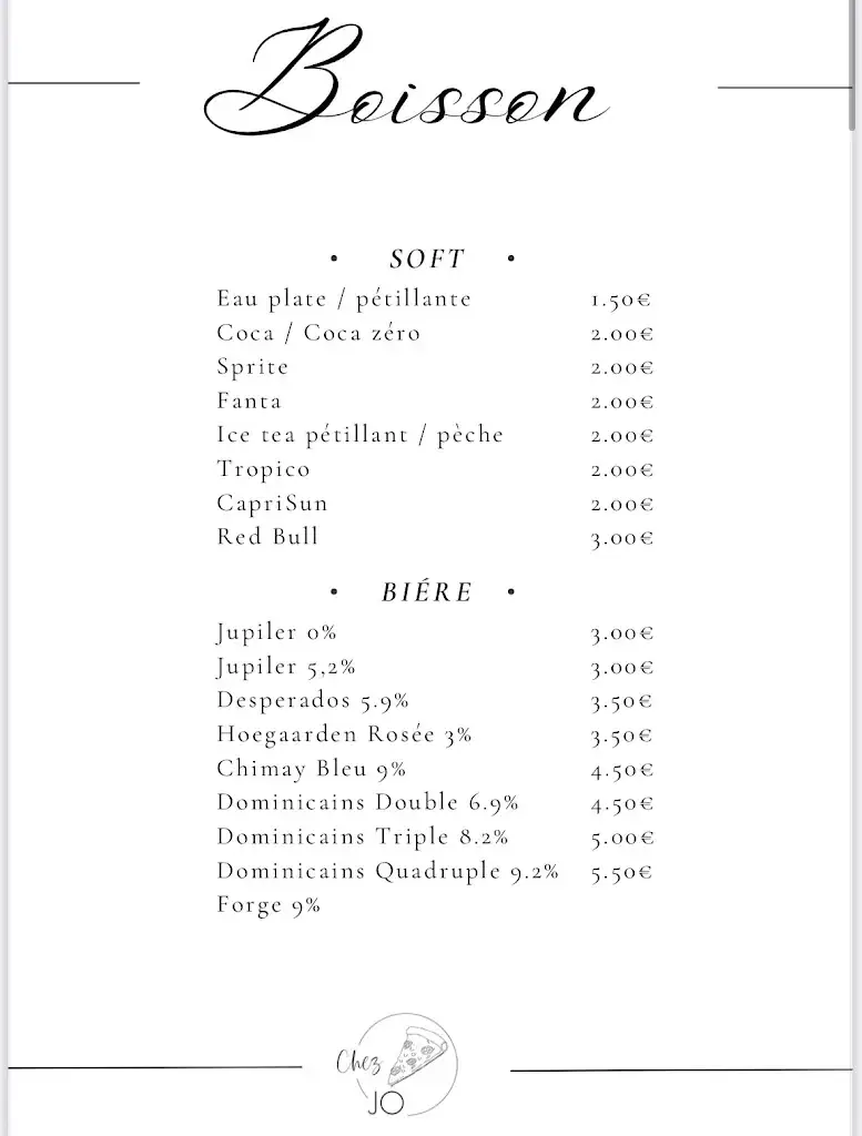 Menu_Chez Jo - Walcourt_Walcourt_image_2