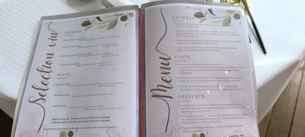 Menu_L'Orangerie Villers-le-Bouillet_Villers-le-Bouillet_image_2