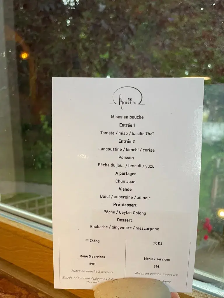 Menu_Kaillou Restaurant_Villers-le-Bouillet_image_1