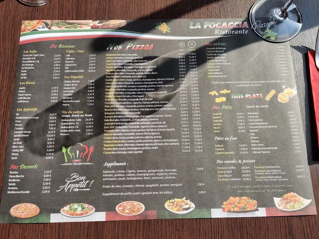 Menu_La Focaccia_Wanze_image_1