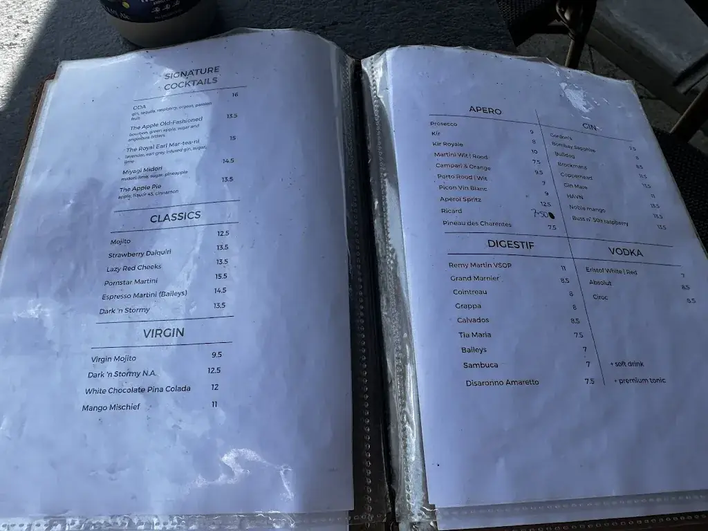 Menu_ODA Rooftop Bar_Brugge_image_3