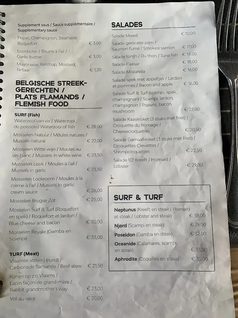 Menu_Surf&Turf Brugge_Brugge_imagen_2