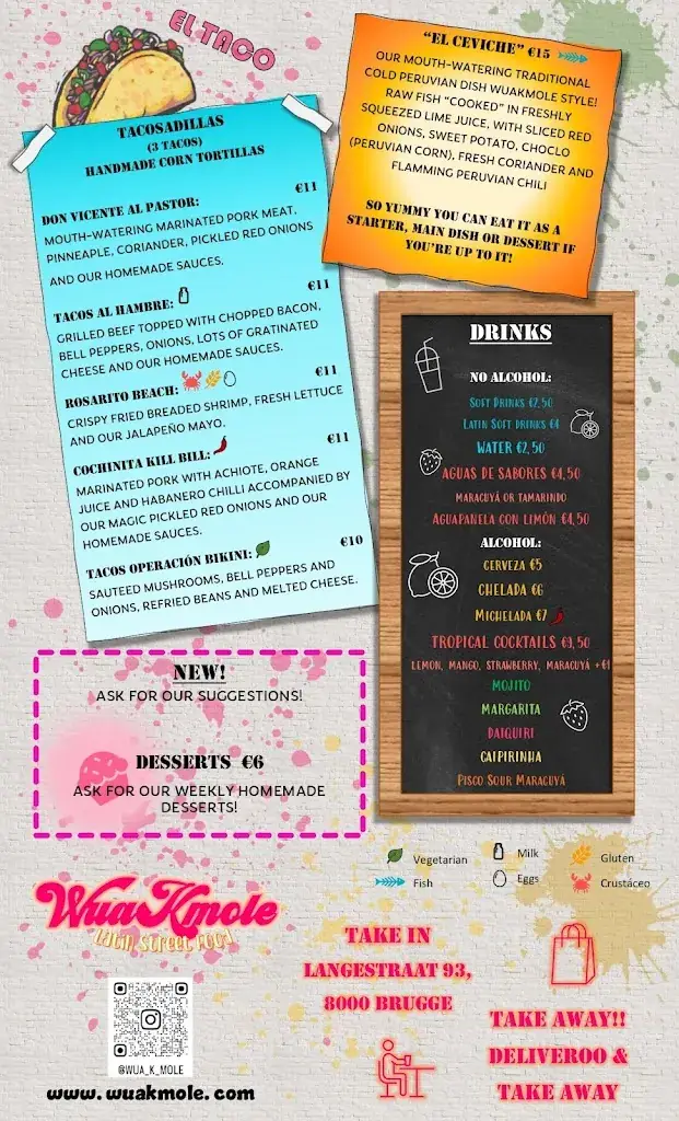 Menu_WuaKmole Latin Street Food_Brugge_image_2