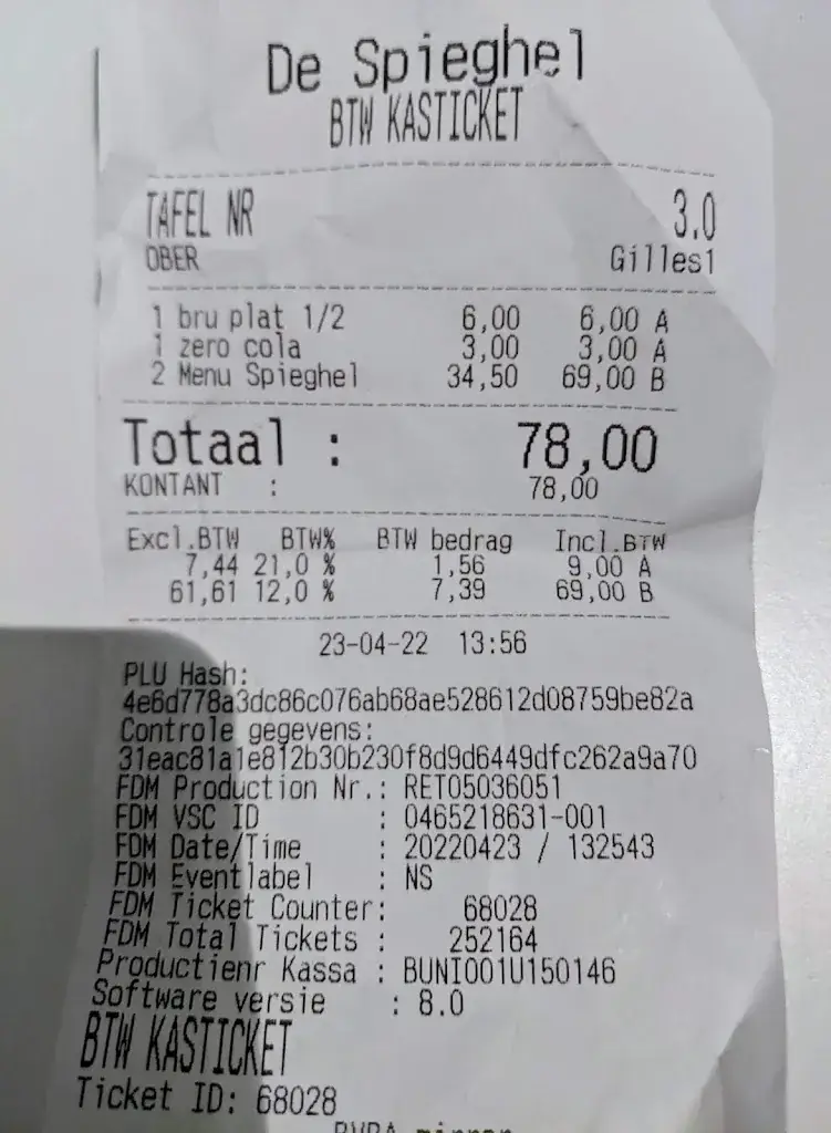 Albert Pi_Brasserie De Spieghel_Damme_review