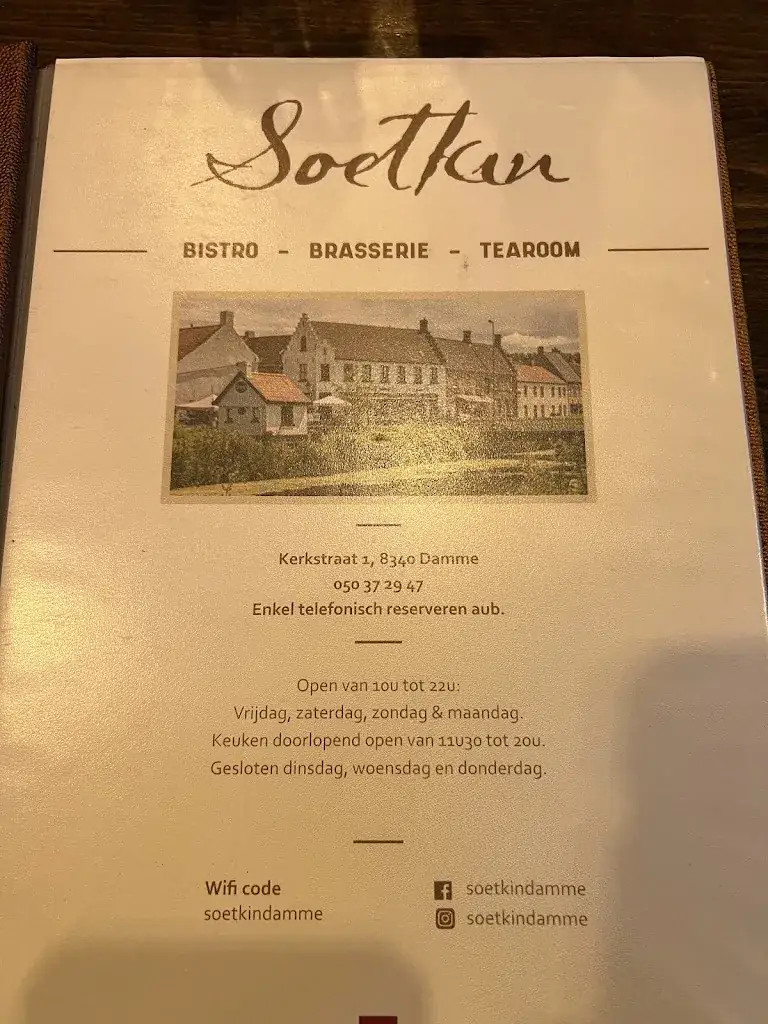 Menü_Estaminet Soetkin_Damme_Bild_3