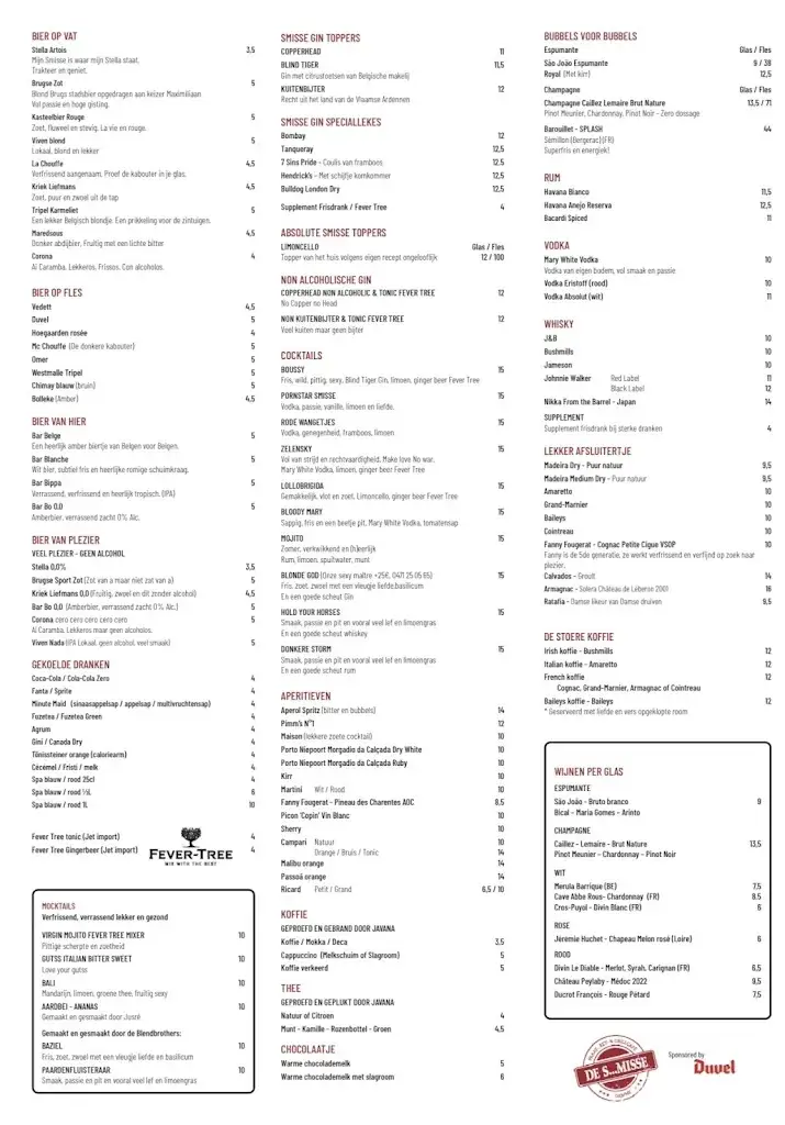 Menu_the Smisse_Damme_image_1