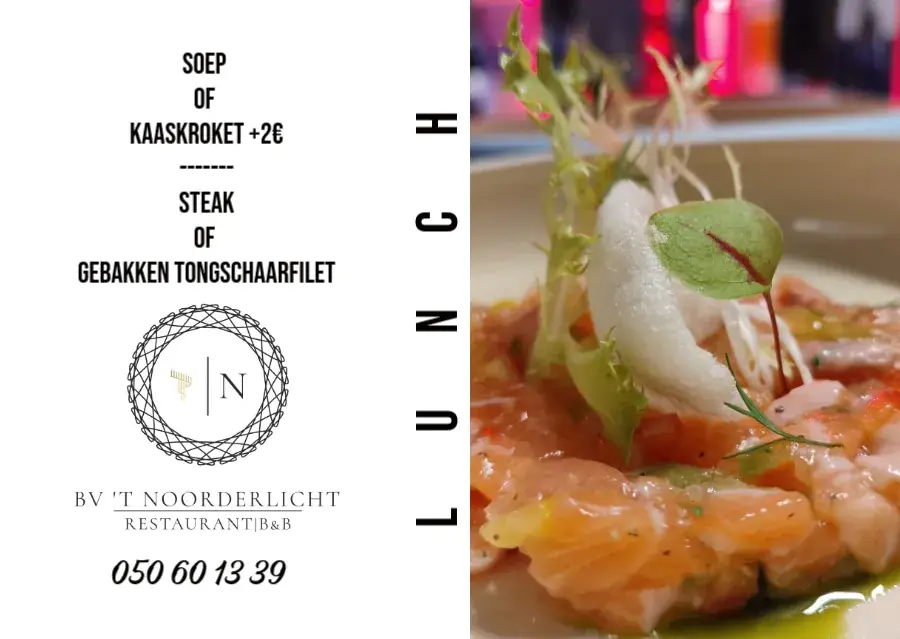 Menü_Restaurant Noorderlicht_Damme_Bild_1