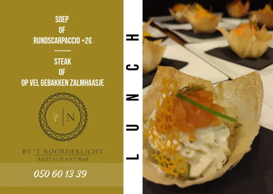 Menü_Restaurant Noorderlicht_Damme_Bild_2