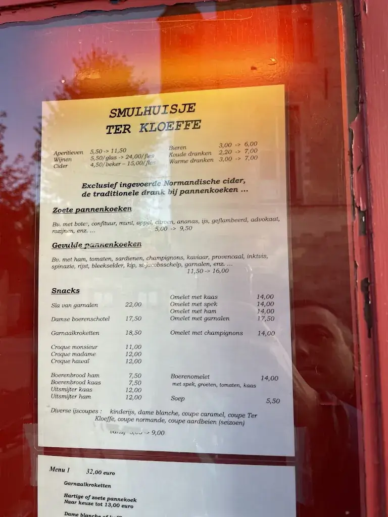 Menü_Ter Kloeffe_Damme_Bild_2