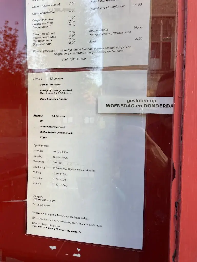 Menü_Ter Kloeffe_Damme_Bild_3