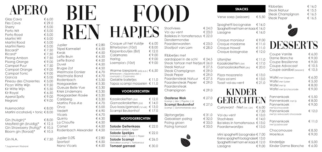Menu_Taverne Feestzaal Beukenhof_Buggenhout_image_1