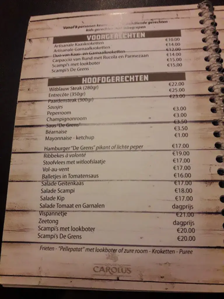 Menu_Eetcafé De Grens_Londerzeel_image_1