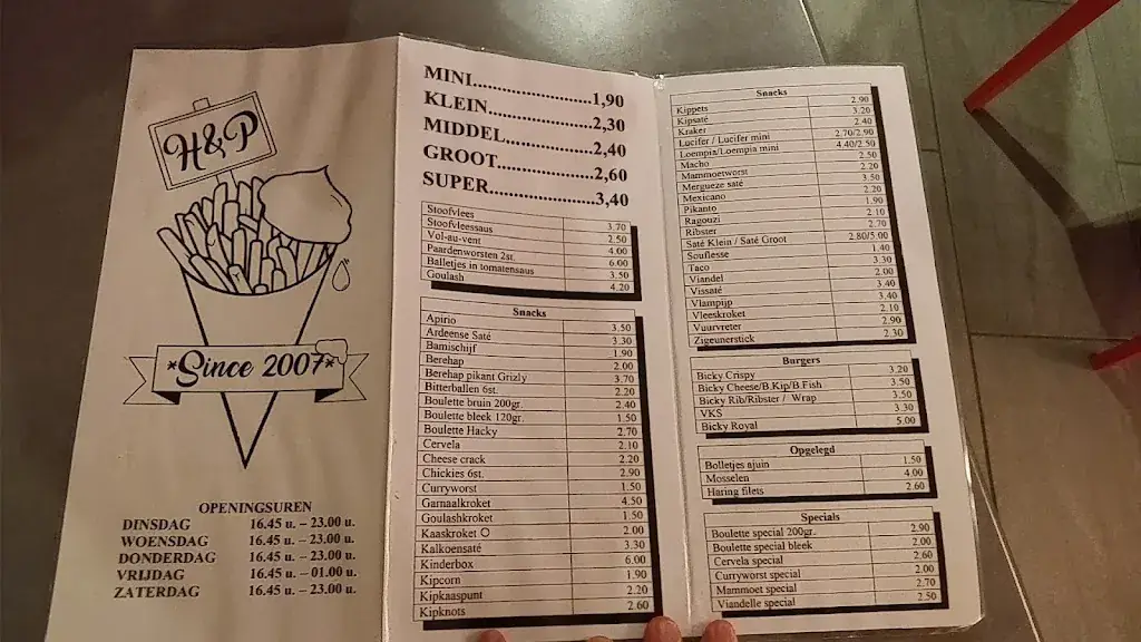 Menü_Frituur Hans & Petra_Buggenhout_Bild_1