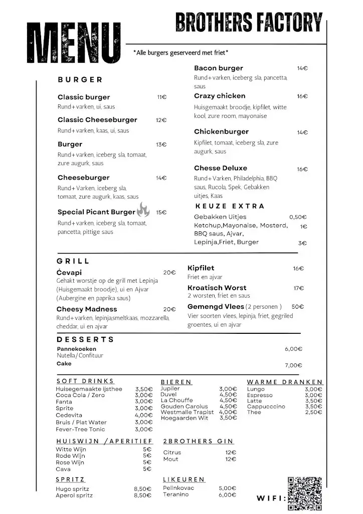 Menu_Brothers Factory_Dendermonde_image_1