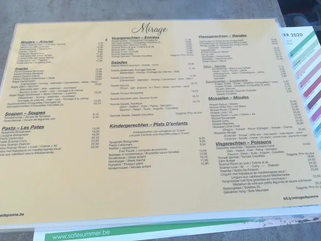 Menu_Mirage 🇧🇪_Panne_image_2