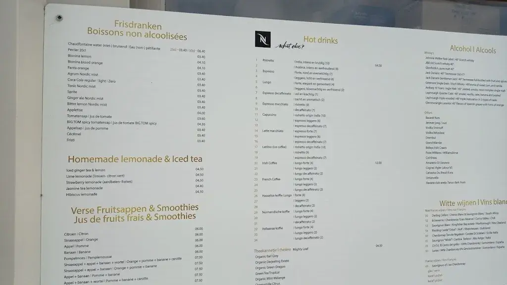 Menu_Leopold 1 Restaurant Brasserie_Panne_image_3