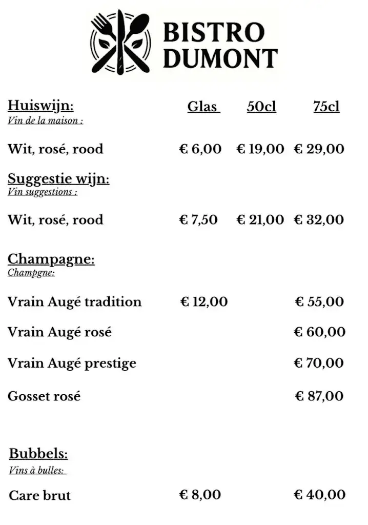 Menü_Bistro dumont_Panne_Bild_4