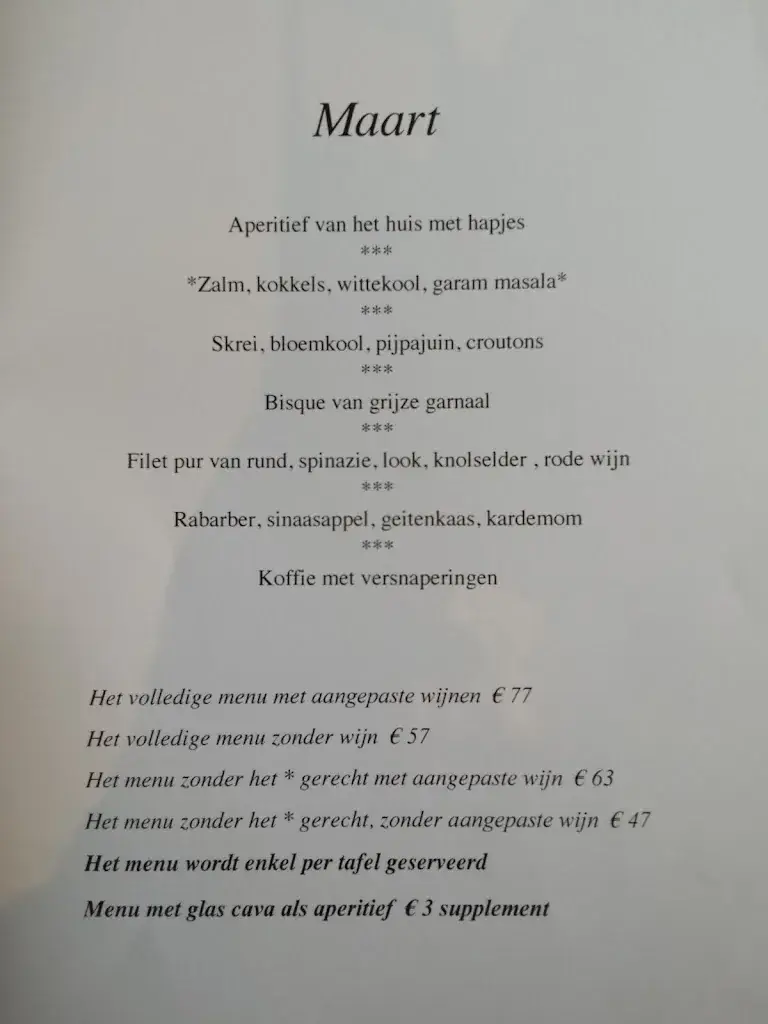 Menü_Au Bain Marie_Deinze_Bild_4