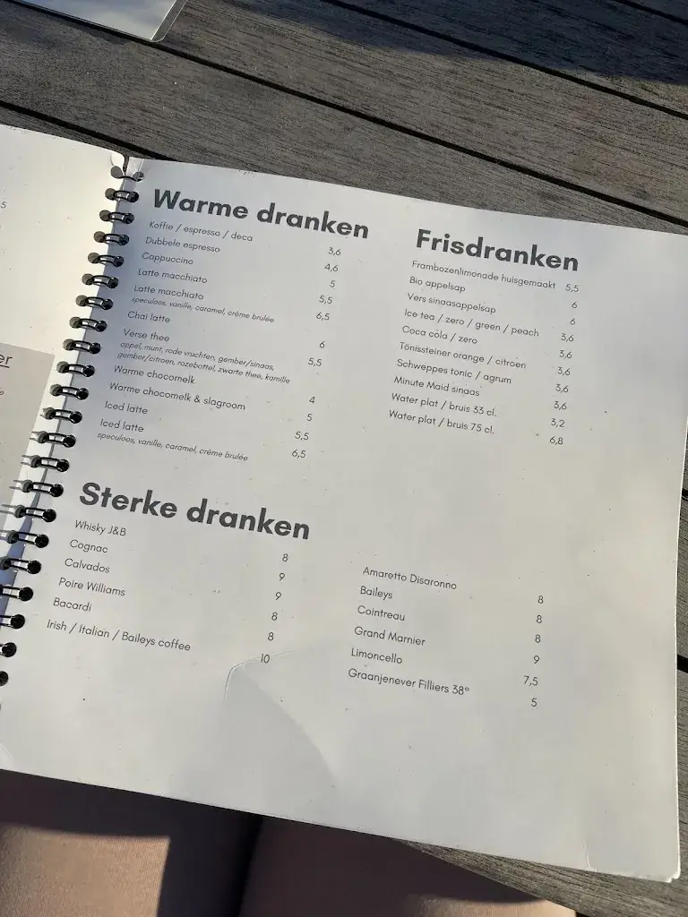 Menü_Brasserie De Sterre_Deinze_Bild_1