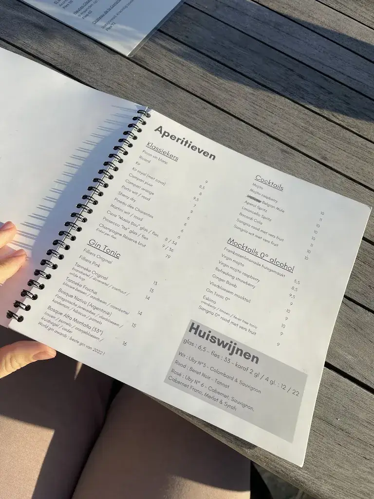 Menü_Brasserie De Sterre_Deinze_Bild_3