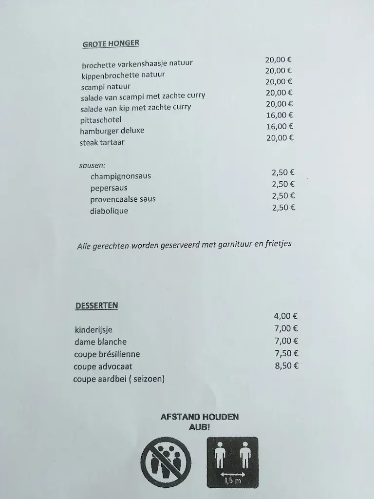 Menü_the Magician_Denderleeuw_Bild_2