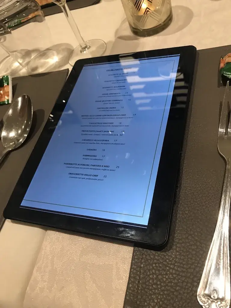 Menü_Italiaans restaurant La Rosa D'Oro_Waregem_Bild_1