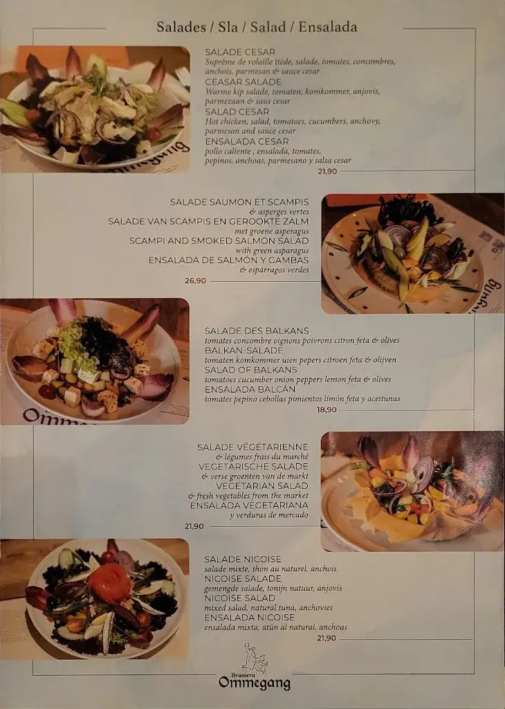 Menu_Brasserie Ommegang_Bruxelles_image_3