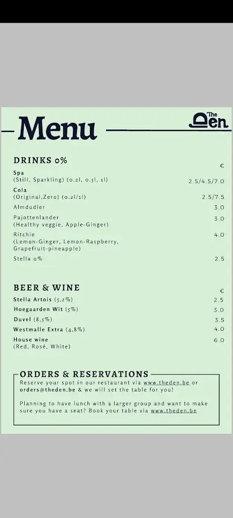 Menu_The Den_Machelen_image_3