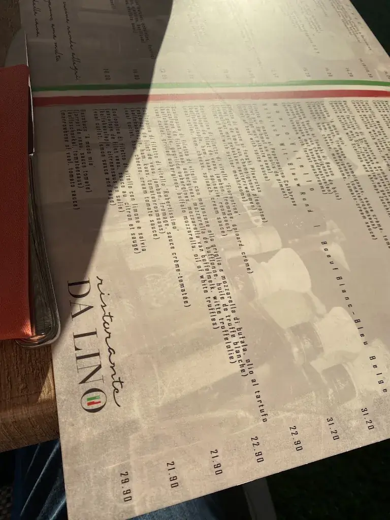 Menü_Da Lino_Zaventem_Bild_4