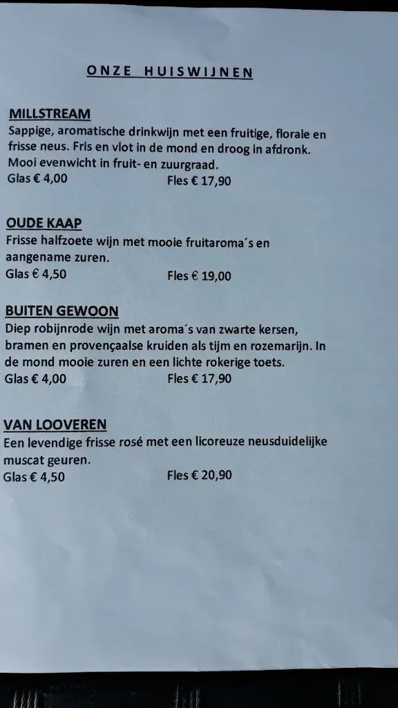 Menü_Taverne De witte haas_Dessel_Bild_4