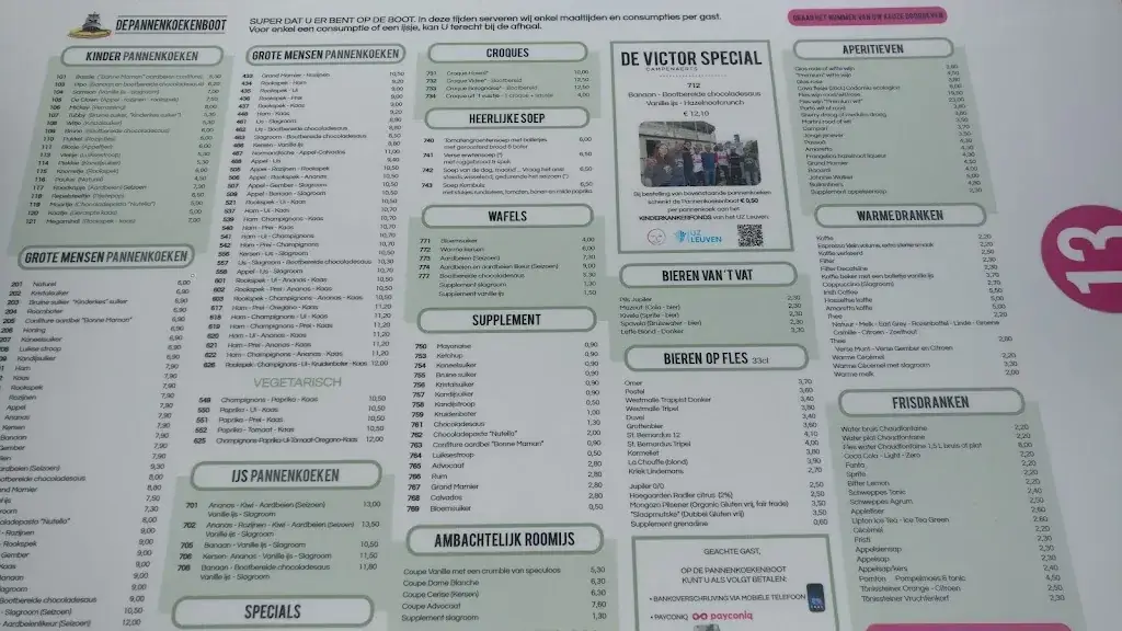 Menu_Pannenkoekenboot Dessel_Dessel_imagen_4