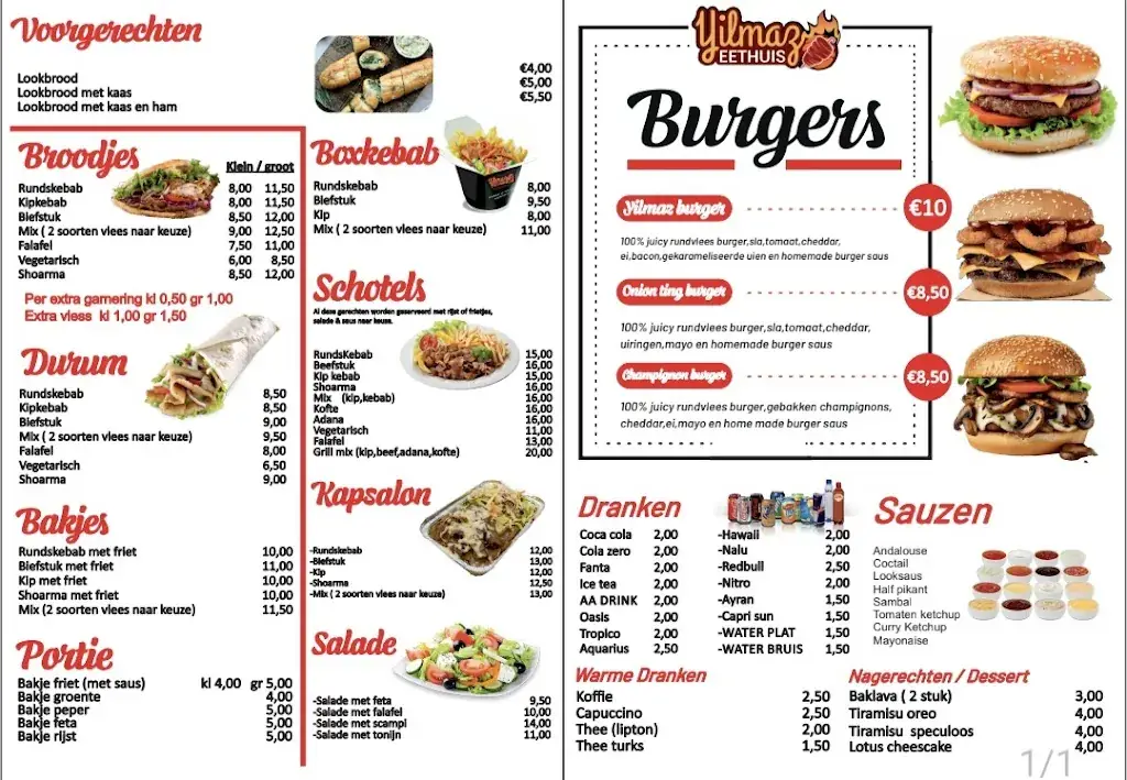 Menu_Yilmaz Eethuis_Diepenbeek_image_2