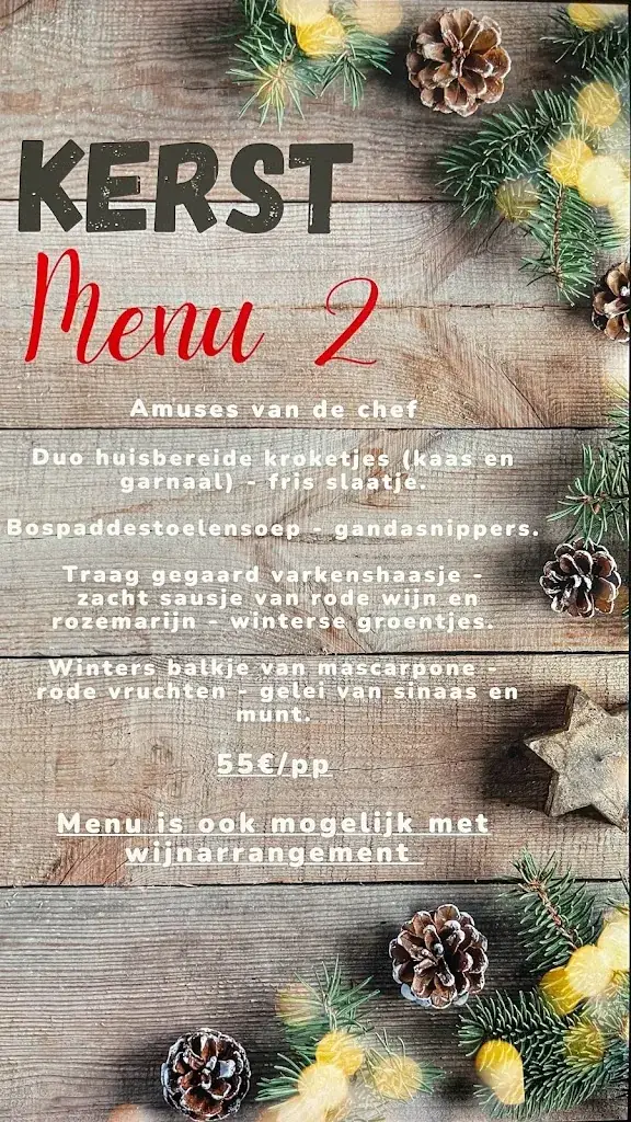 Menü_Brasserie XO_Diepenbeek_Bild_1