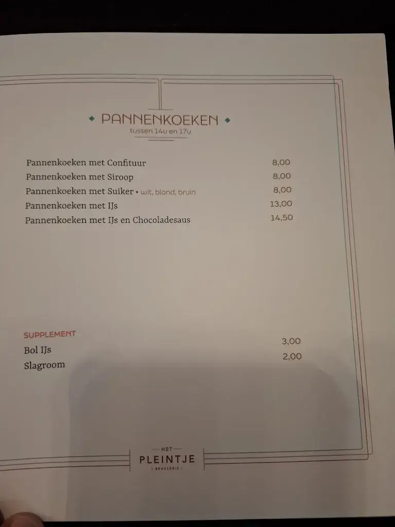 Menü_'t Pleintje_Hasselt_Bild_4