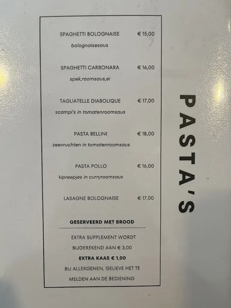 Menü_BELLINI RESTO DEURNE_Antwerpen_Bild_2