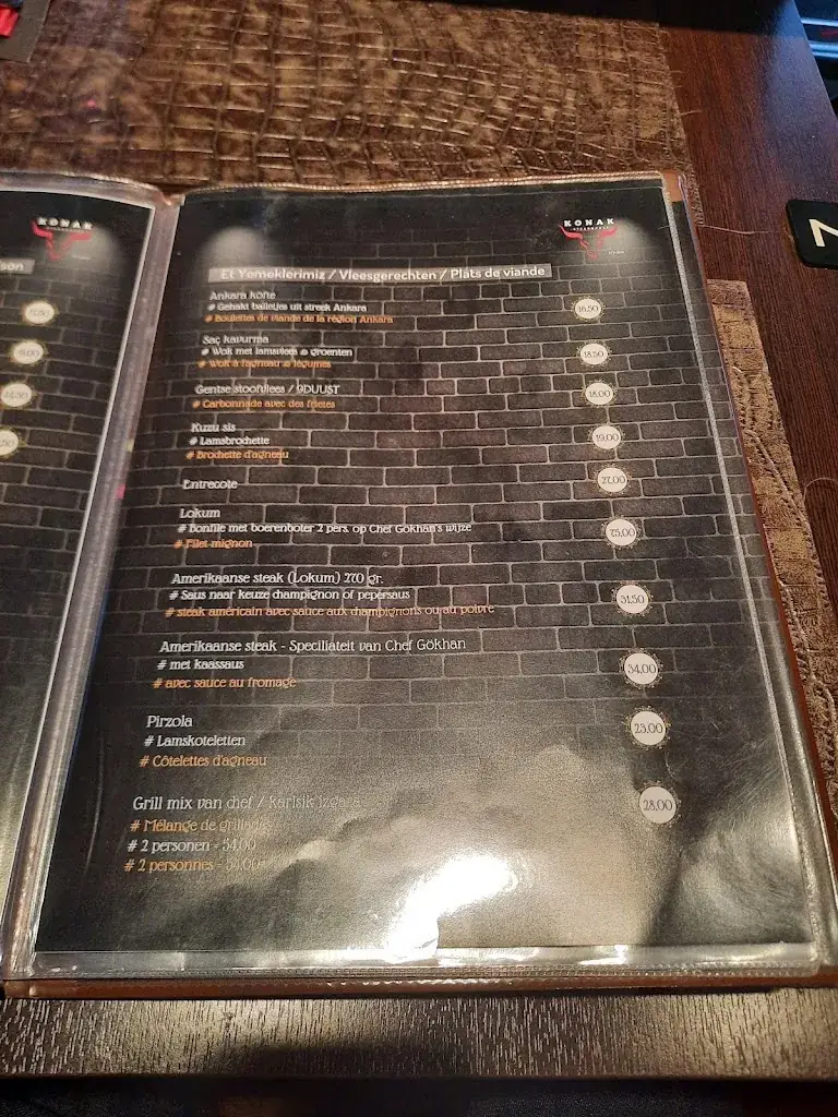 Menu_Konak Steakrestaurant_Destelbergen_image_4