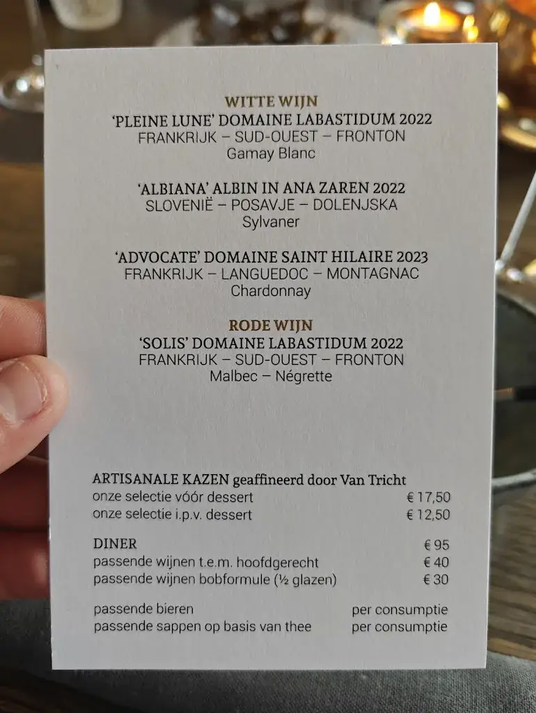 Menu_D'Oude Pastorie_Lochristi_image_3